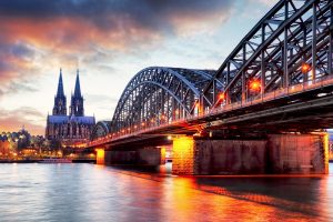 Photo of the Hohenzollern Bridge in Cologne