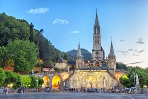 Picture of Basilica in Lourdes