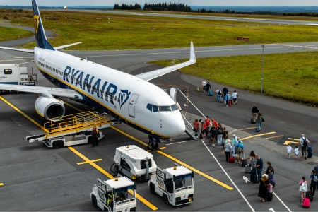 Image of a Ryanair aircraft