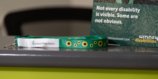 Image of Hidden Disabilities Sunflower Lanyard